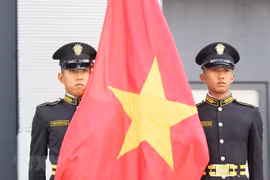Izan bandera vietnamita en Juegos del Sudeste Asiático