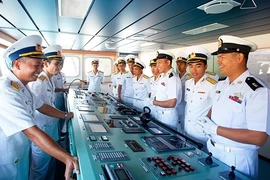 Realiza visita Vietnam un buque de la Armada de Myanmar 
