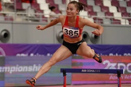 Ganó corredora vietnamita medalla de oro en Campeonato Asiático de Atletismo