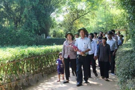 Más de 60 mil personas visitaron la casa natal de Ho Chi Minh con motivo de su natalicio