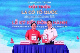 Entregarán un millón de banderas a pescadores vietnamitas