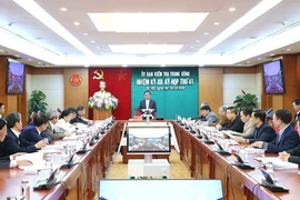Celebra Comisión de Control Disciplinario del PCV su 41 reunión