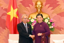 Visitan Vietnam altos funcionarios de Liga Nacional para la Democracia de Myanmar 