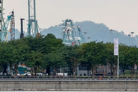 Realizan con éxito en Singapur viaje de prueba de taxi volante Volocopter