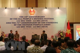 Amplia participación en conmemoración de fundación del Ejército Popular de Vietnam en Indonesia