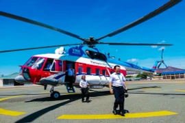 Abren en Vietnam ruta aérea de helicópteros Vung Tau-Con Dao