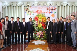Autoridades de Hanoi visitan Iglesia Evangélica de Vietnam (Norte) con motivo del Tet