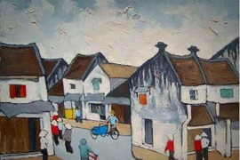 Renueva tecnología moderna experiencias de pinturas icónicas sobre Hanoi 