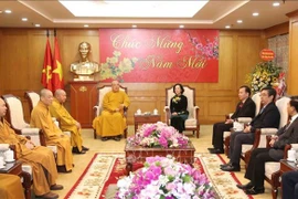Destaca dirigente vietnamita aportes de la Sangha Budista al progreso nacional