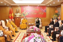 Destaca dirigente vietnamita aportes de la Sangha Budista al progreso nacional