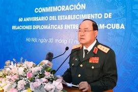Conmemoran 60 aniversario del establecimiento de relaciones diplomáticas Vietnam-Cuba 