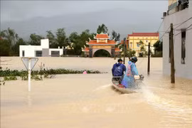 Hospitales, ministerios y departamentos públicos brindan apoyo a la región central de Vietnam