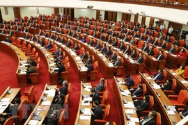 Sesiona segunda jornada del XII pleno Comité Central del Partido Comunista de Vietnam
