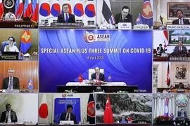ASEAN y socios discuten medidas específicas contra COVID-19