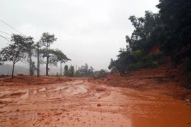 Logran acceso a escenario de deslave grave en Vietnam 