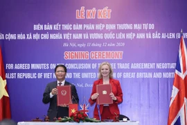 TLC entre Vietnam y Reino Unido entrará en vigor fin de este año