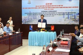 Ciudades de Vietnam y Australia establecen relaciones de cooperación