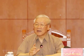 Líder partidista de Vietnam destaca necesidad de reforzar la lucha anticorrupción