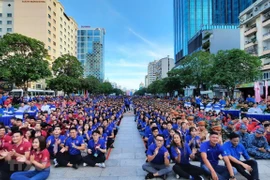 Jóvenes de Ciudad Ho Chi Minh se incorporan a actividades voluntarias 
