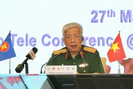 Organizan teleconferencia entre cuerpo médico militar de la ASEAN en respuesta al COVID-19