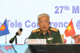 Organizan teleconferencia entre cuerpo médico militar de la ASEAN en respuesta al COVID-19