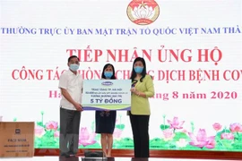 Empresa vietnamita apoya a la lucha contra el COVID-19