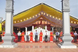 Inauguran templo dedicado al Presidente Ho Chi Minh y mártires en provincia de Quang Binh