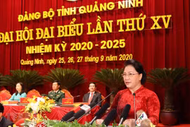 Presidenta del Parlamento insta a Quang Ninh a optimizar sus potencialidades 