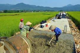Apoyan a provincia vietnamita de Thanh Hoa en construcción de nueva ruralidad