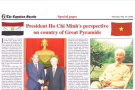 Prensa egipcia elogia al gran líder de la nación vietnamita 