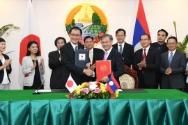 Japón ayuda a Laos en el desarrollo de recursos humanos