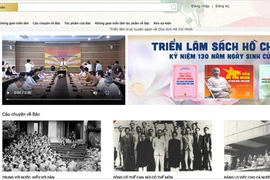 Efectúan exposición de libros en línea sobre el Presidente Ho Chi Minh