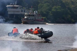 China, Laos, Myanmar y Tailandia realizan patrulla conjunta en río Mekong