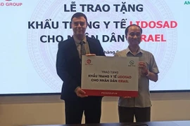 Envían desde Vietnam 10 mil cubrebocas a Israel 