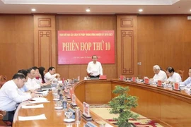 Comité Directivo Central para la Reforma Judicial de Vietnam efectúa su décima reunión