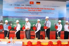 Empresa tailandesa interesada en sector de energía eólica en Vietnam 