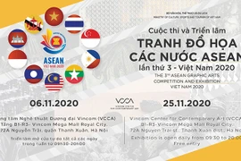 Efectúan en Hanoi tercera Exposición de Pinturas Gráficas de la ASEAN