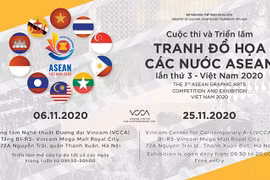 Efectúan en Hanoi tercera Exposición de Pinturas Gráficas de la ASEAN