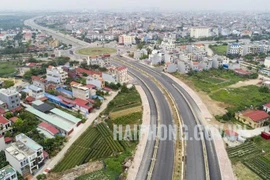 Abierta al tráfico vía arterial de ciudad vietnamita de Hai Phong