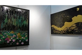 Exhiben pinturas de artistas de origen vietnamita en Francia