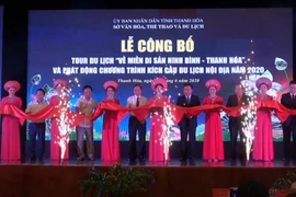 Anuncian en Vietnam recorrido turístico “Regreso a la zona patrimonial Ninh Binh-Thanh Hoa”