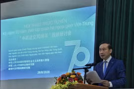Sesiona seminario sobre el 70 aniversario de relaciones Vietnam- China