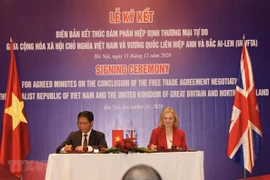 Resaltan significado de acuerdo de libre comercio entre Vietnam y Reino Unido