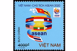 Emiten juego de timbres “Vietnam da la bienvenida al Año ASEAN 2020”
