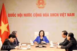 Fortalecen parlamentos de Laos y Vietnam cooperación en lucha antipandémica