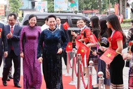 Presidenta del Parlamento vietnamita asiste al V Congreso de Emulación Patriótica de Thai Nguyen
