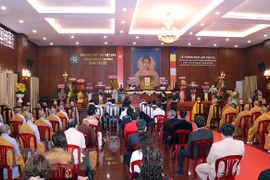 Efectúan solemne ceremonia en homenaje a rey budista Tran Nhan Tong