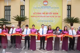 Inauguran en Hanoi museo de Frente de la Patria de Vietnam