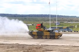 Selección vietnamita se clasifica para semifinales de Biatlón de Tanques de Army Games 2020