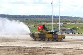 Selección vietnamita se clasifica para semifinales de Biatlón de Tanques de Army Games 2020